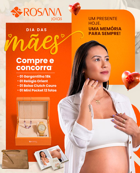 Campanha Dia das Mães Rosana Joias
