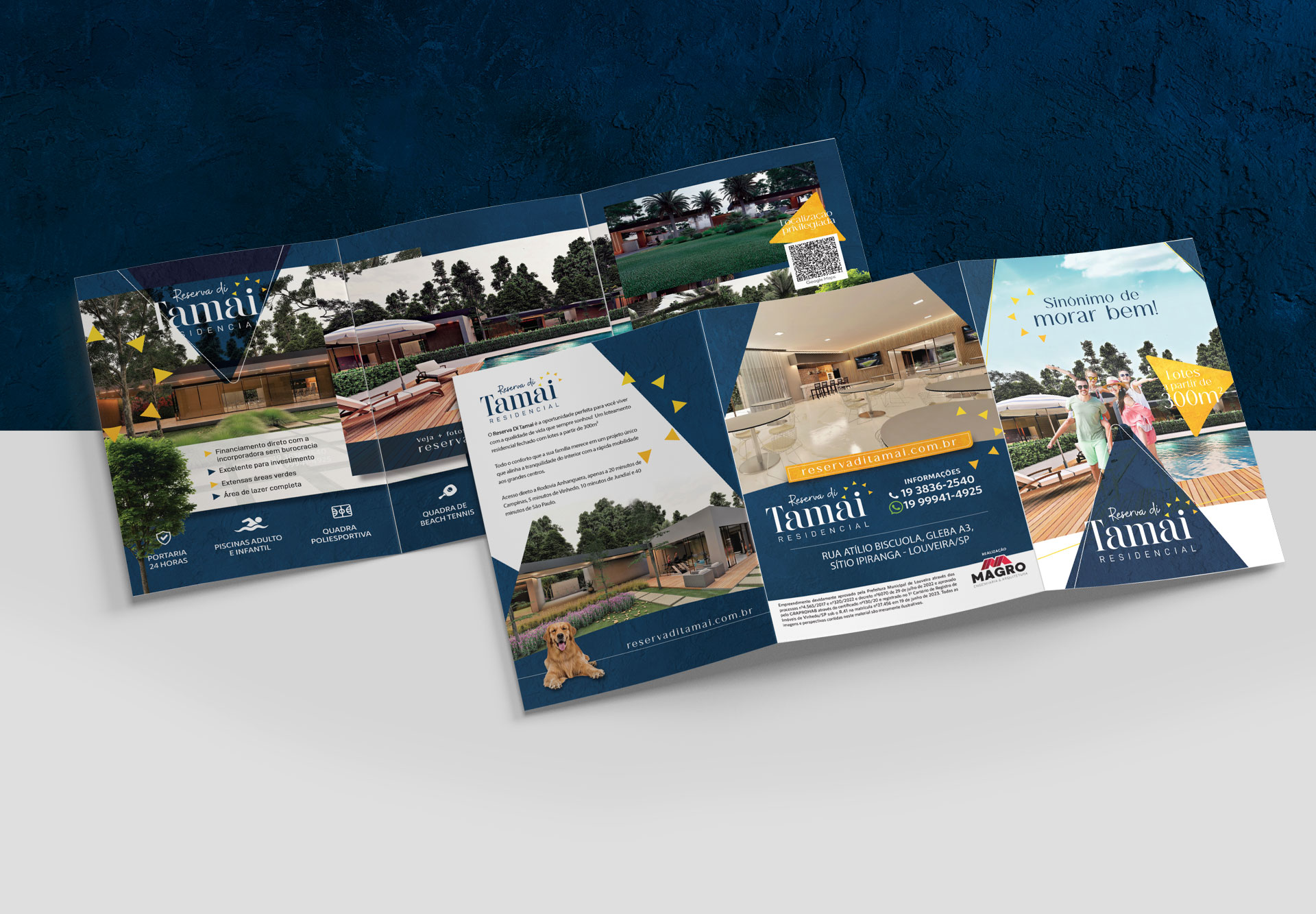 Identidade Visual e criação Campanha de Lançamento Reserva Di Tamai