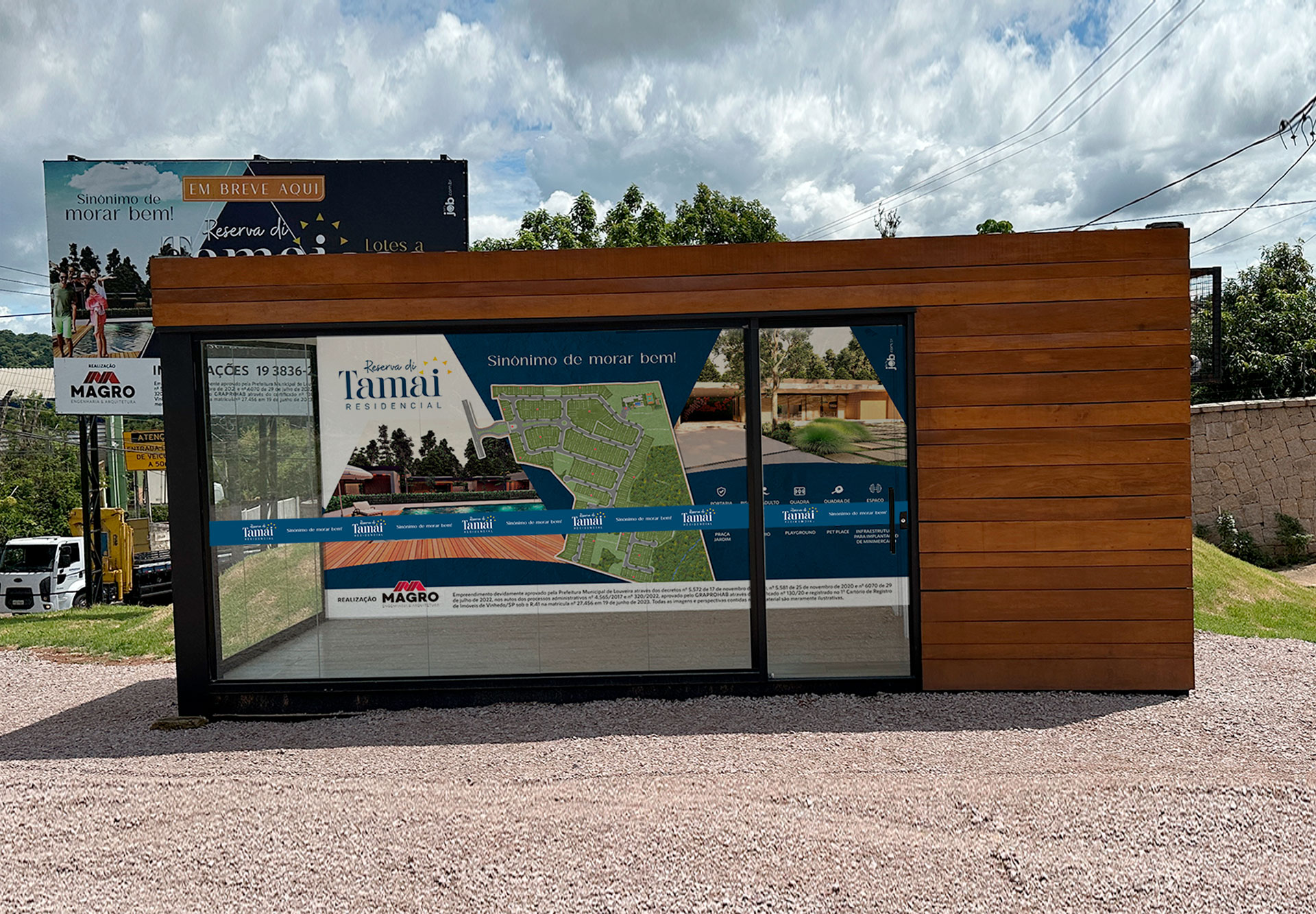 Identidade Visual e criação Campanha de Lançamento Reserva Di Tamai