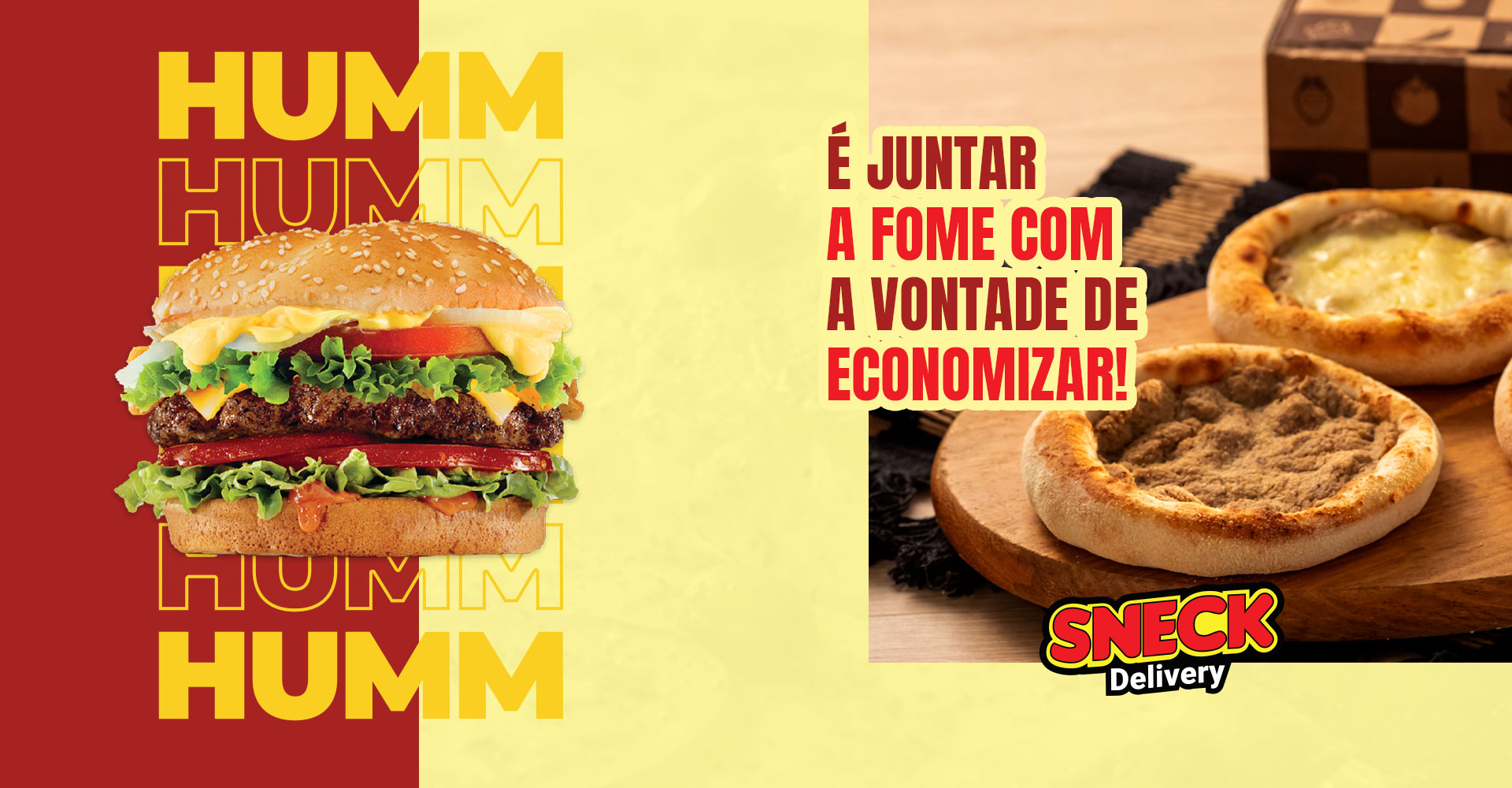 Identidade Visual Sneck Delivery e criação de site