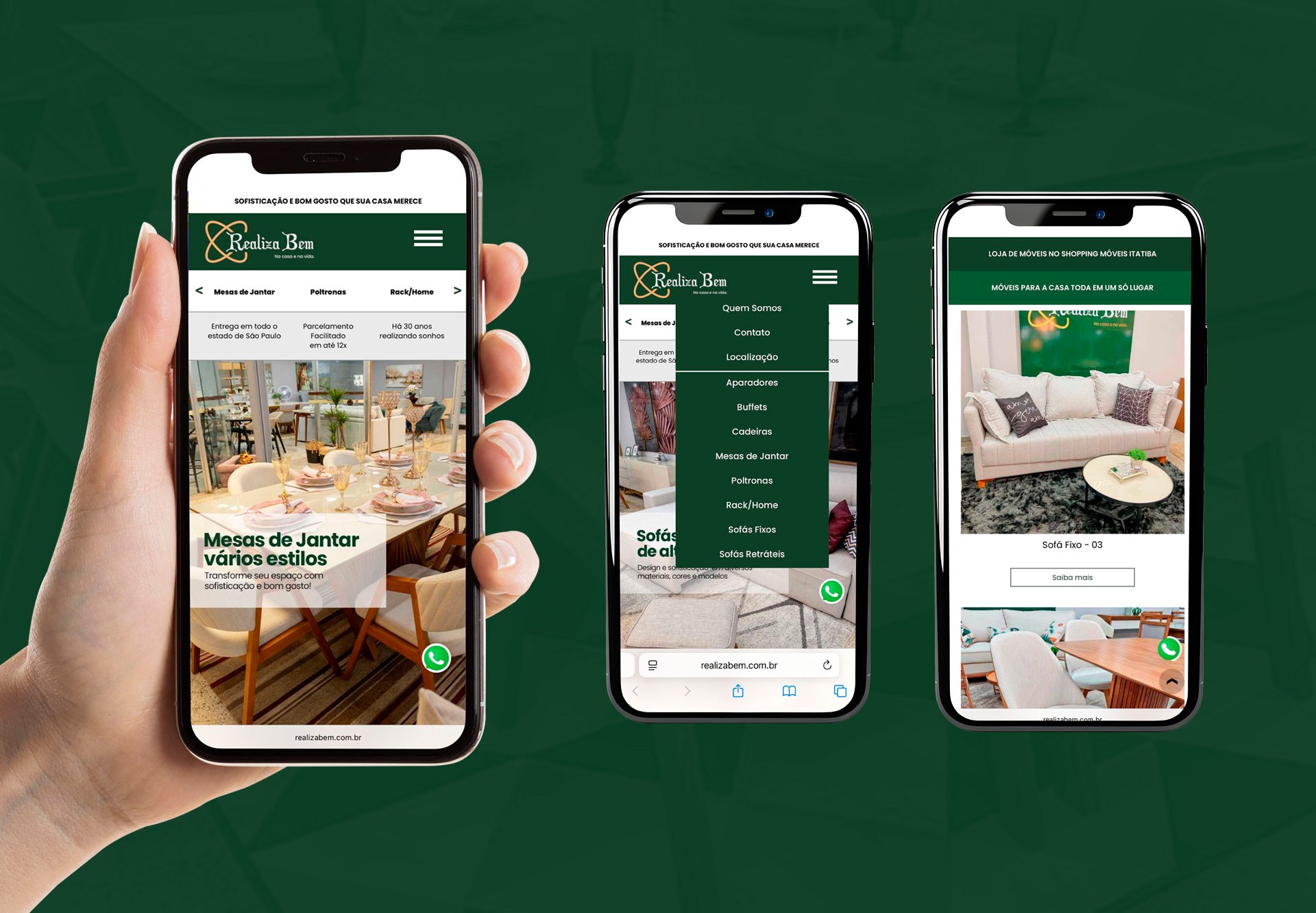Campanha Black Week e criação de site Realiza Bem