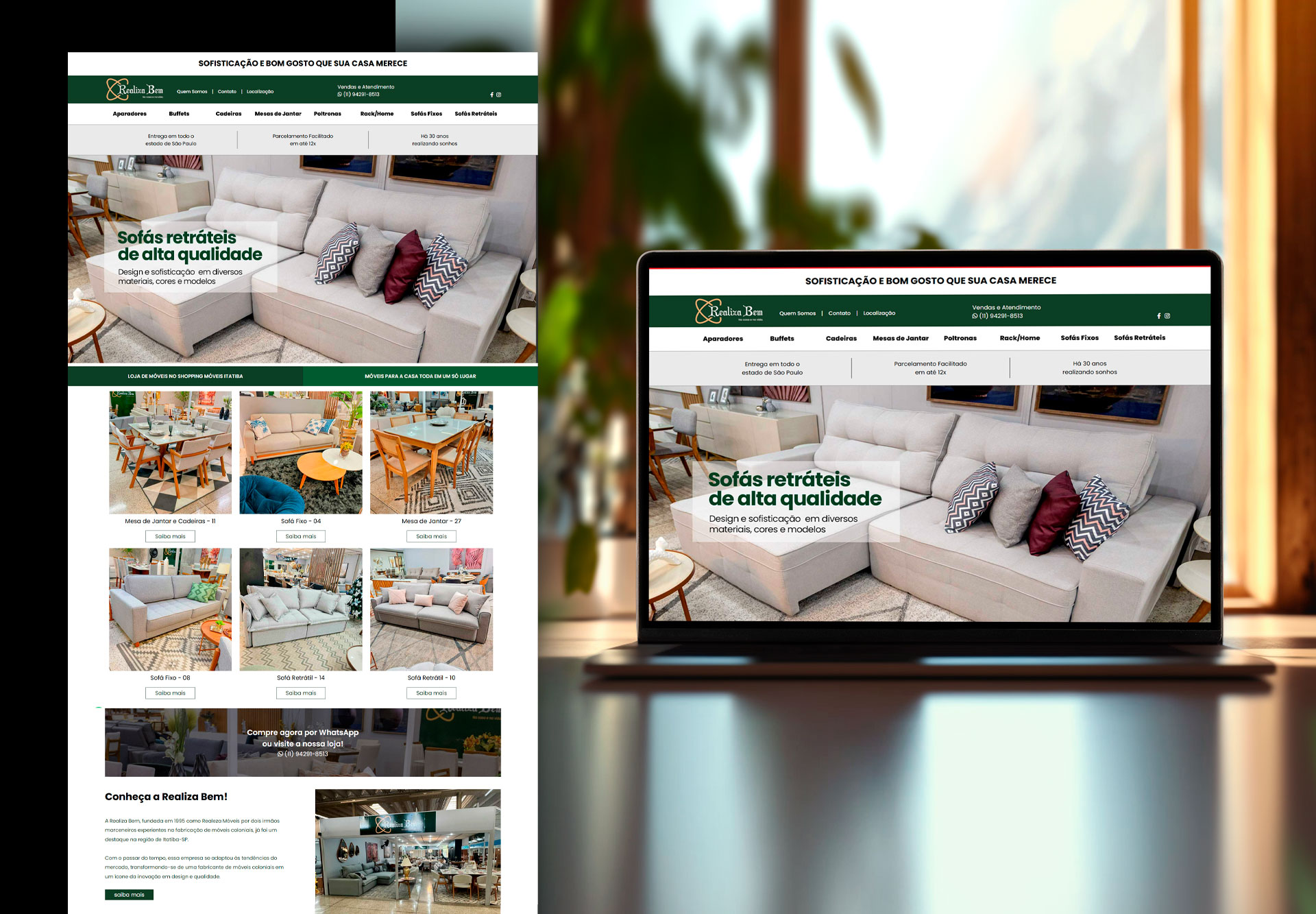 Campanha Black Week e criação de site Realiza Bem