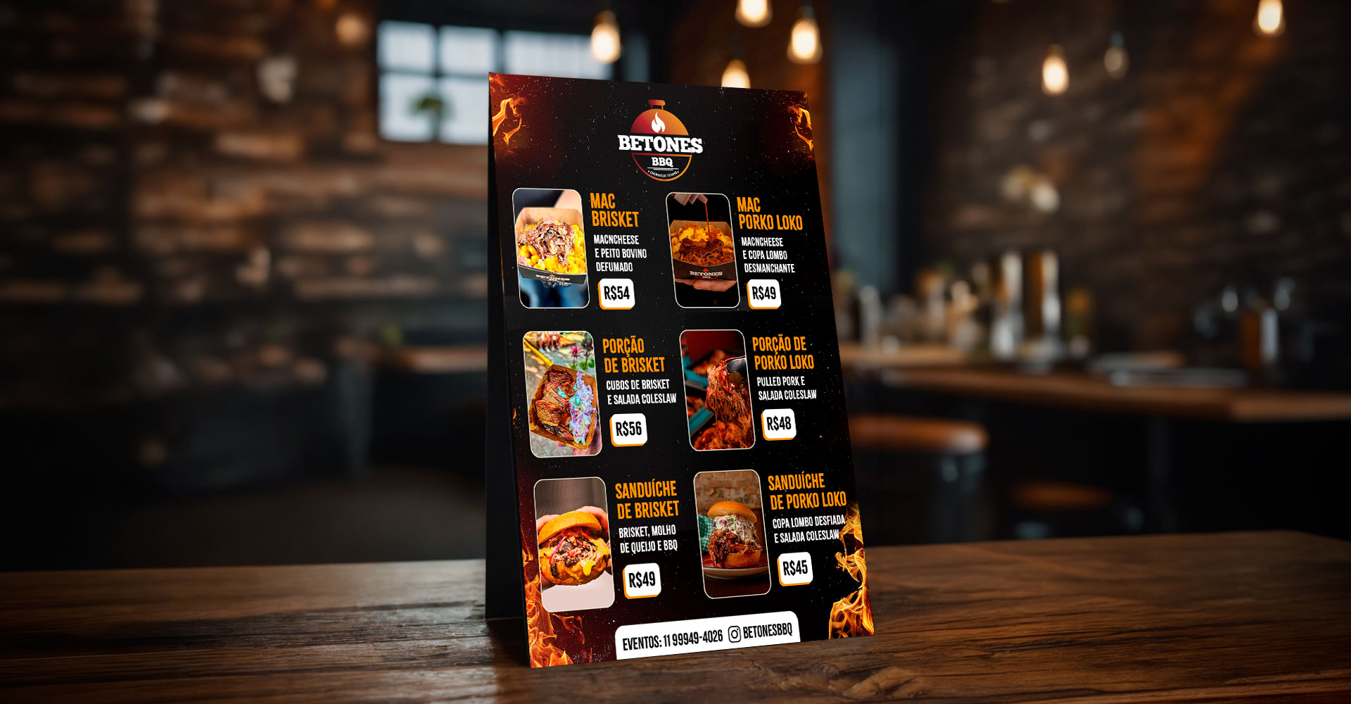 Identidade Visual Betones BBQ